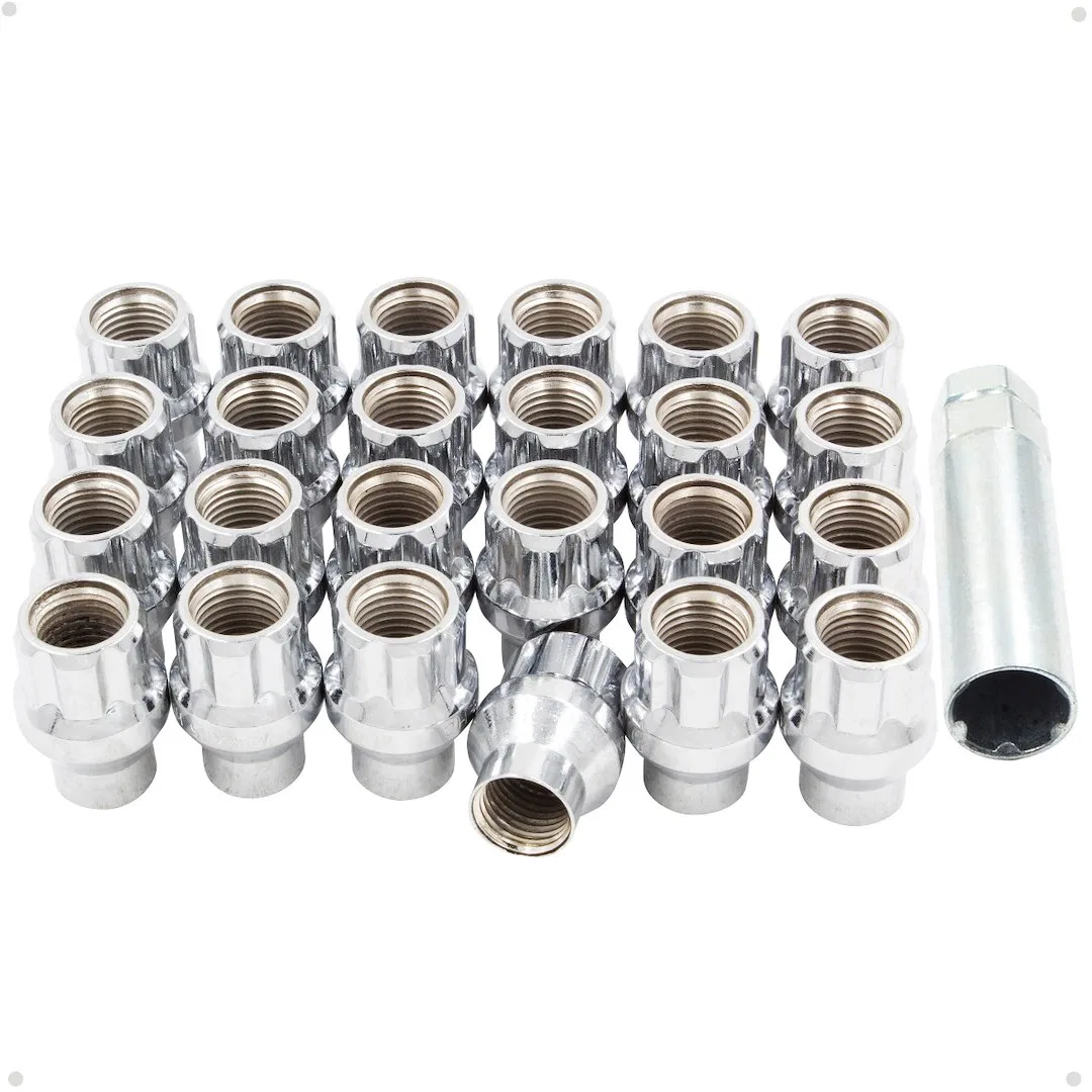 22K648 – REVOLUTION Lug Nut, 6 Lug Kit 14 Millimeter x 1.5 Thread Size ET Shank Short Shank 0.31 Inch Shank Length 1....